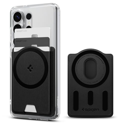 Spigen for MagSafe Wallet, Holds 3 Cards, Dual Magnet, Valentinus MagFit+ - image 1