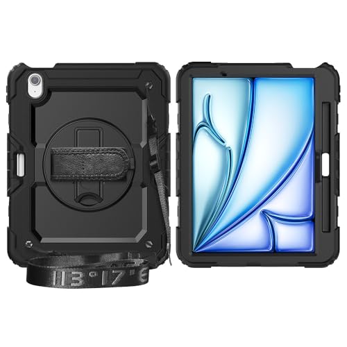 Coque iPad Air 11 pouces anti-casse contre les chutes avec film écran inclus