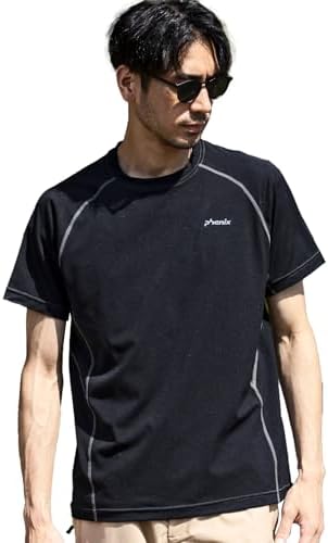 （00:30時点） [フェニックス] パンツ CREW NECK SHORT SLEEVE T-SHIRTS メンズ BLACK(PH9900)