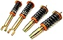 Yonaka Compatible with Honda Prelude 92-01 Spec 2 Dampening Adjustable Coilovers Suspension Shocks Springs Struts Set Kit JDM USDM