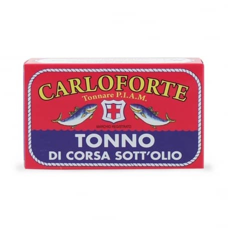 Tonno di corsa sott'olio in olio di oliva, Carloforte - 170 gr [6 CONFEZIONI]