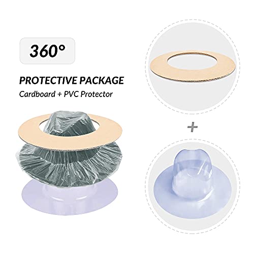 Image of jingsha Fedora Hats for Men & Women Wide Brim Fedora Felt Panama Hat Men's Dress Hats with Belt Buckle