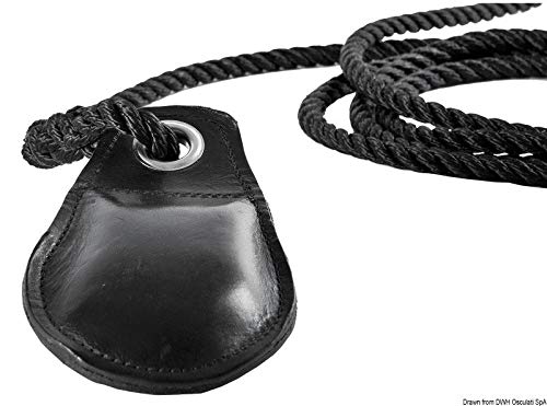 Lance-amarres en cuir Osculati 400 g : l'excellence de la finition marine pour votre bateau