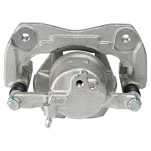 Image of TRQ Front and Rear Brake Caliper Set Zinc Coated Brackets Hardware Compatible with 2009-2010 Pontiac Vibe 2009-2013 Toyota Matrix