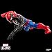 Marvel Legends Series Secret Wars Spider-Man (Alien Costume), Retro Comics Collectible 6 Inch Action Figure with Lenticular Shield