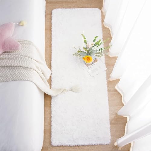 Image of Modern Micro Fiber Rug /Carpet for Hall, Bedroom, Kichen, Kids Room, Baby Room Etc.Color-Ivory Size 2x4 feet