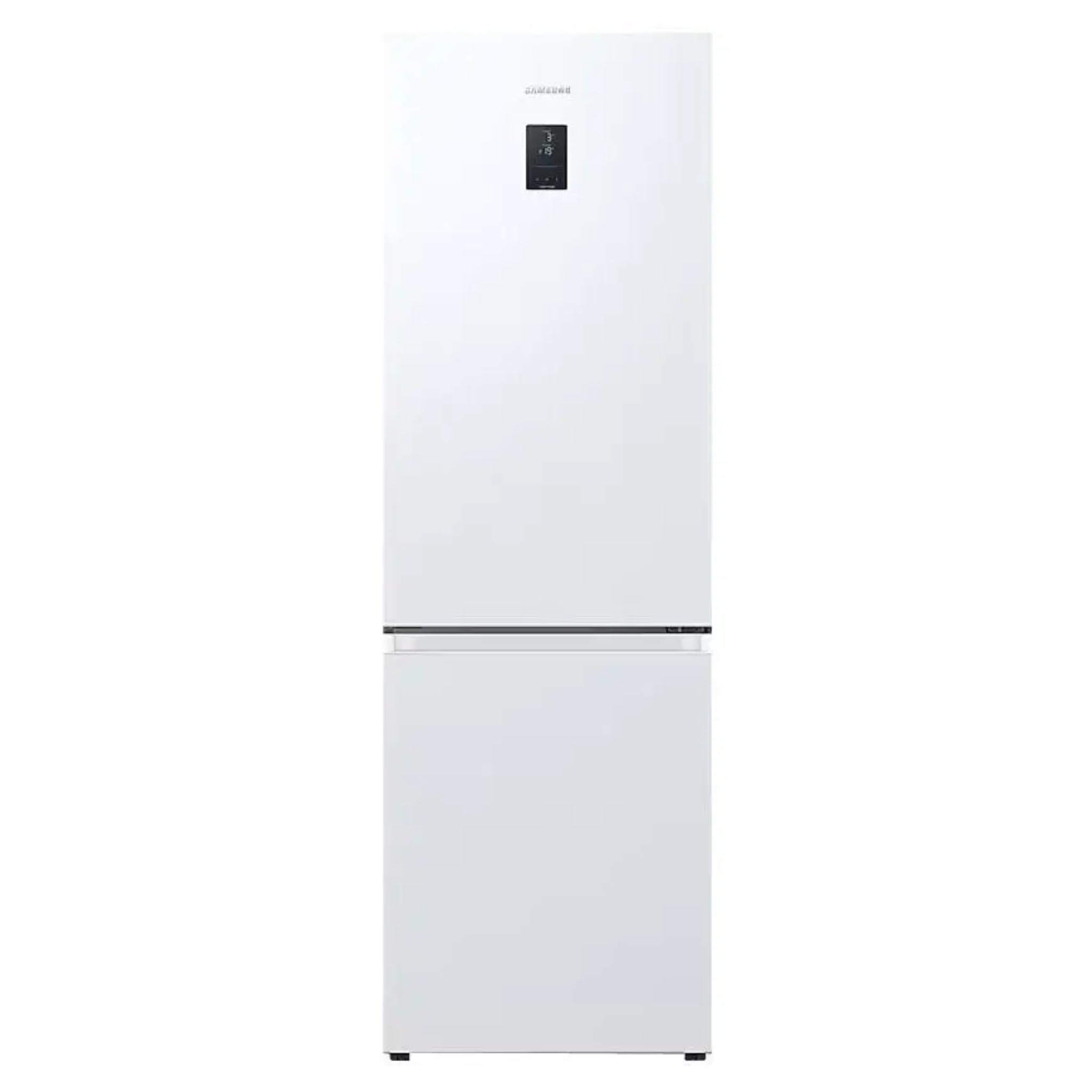Samsung Kühlschrank mit IA, 185 cm, Weinregal 344 l, E-Klasse, Weiß, RB34C672EWW/EF