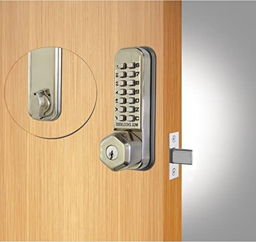 CL210 Mortice deadbolt keyed stainless steel