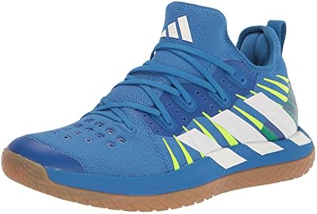adidas Tênis masculino Stabil Next Gen de handebol, Azul royal