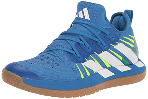 Qual o Melhor Tênis de Handebol de 2025? Melhores Ranking 1 adidas Tênis masculino Stabil Next Gen de handebol, Azul royal/branco/limão lúcido, 37