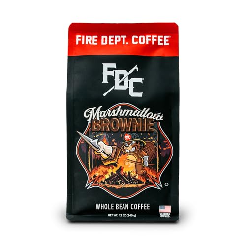 Fire Department Coffee Marshmallow Brownie Whole Bean 12oz