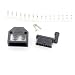 LoongGate OBD II hembra conector 16 pines adaptador de enchufe de cableado...