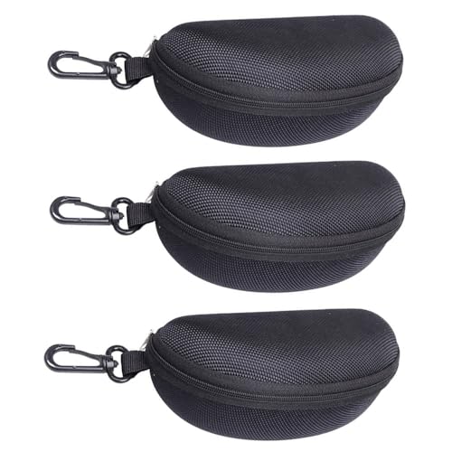 Estuche Rígido Para Gafas De Sol Con Gancho De Seguridad - Interior Suave, Ideal Para Marcos Grandes, Marca California Accessories