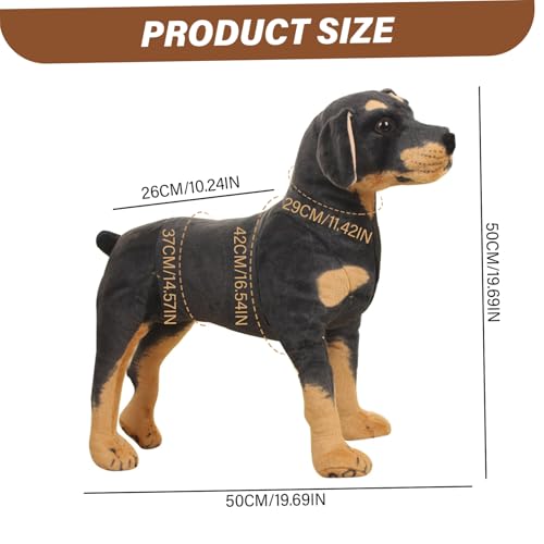 Jouet en peluche pour chien réaliste et autonome pour décorer votre salon et apaiser votre animal