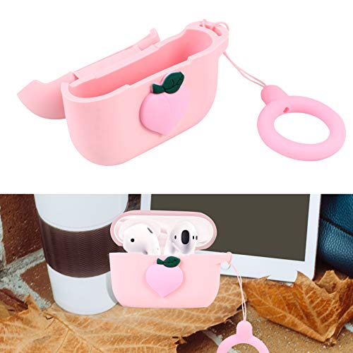 UKCOCO Estojo De Carregamento De Fones De Ouvido Capa de Fone de Ouvido de Silicone Fruta para Com S