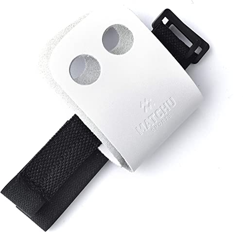 Matchu Sports Crosstraining Grips | Fitness-Handschuhe | Pull-up Grips | Cross Training, Gymnastik, Fitness | Verhindert Blasen und Schwielen | Trainingshandschuhe | Größe S | 100% Leder Cover