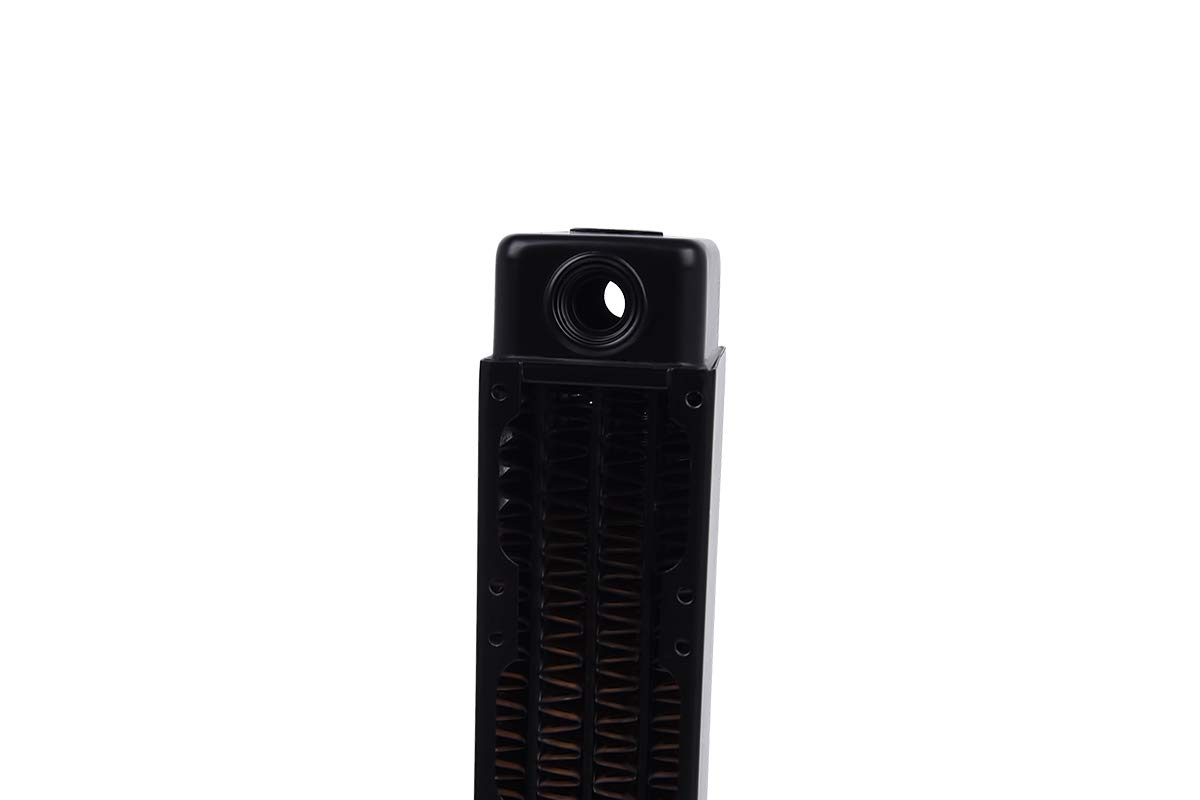 Alphacool NexXxoS UT60 Full Copper X-Flow 40 mm Dual Radiator chłodzenie wodą grzejniki 124 mm długość serwera radiator do serwerów, komputerów o wysokiej wydajności
