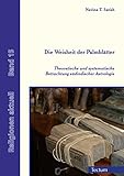  Die Weisheit der Palmblätter: Theoretische und systematische Betrachtung südindischer Astrologie (Religionen aktuell 15)