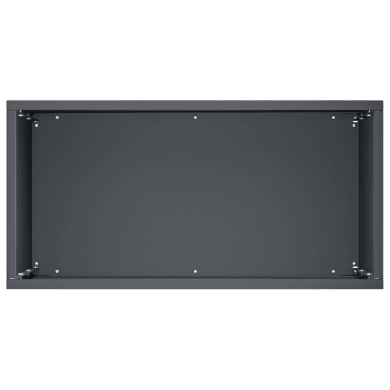 Genérico Macetero de Jardín 2 uds. Gris Antracita 40 x 20 x 50 cm,Casa y jardín,Maceteros y jardineras,7.7 kg-8005419