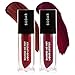 SUGAR Cosmetics Smudge Me Not Matte Liquid Lipstick Combo with Pouch | 4.5 ml | Lasts Upto 12 hrs - Pack of 2 (14 Teak Mystique & 17 Fiery Berry)
