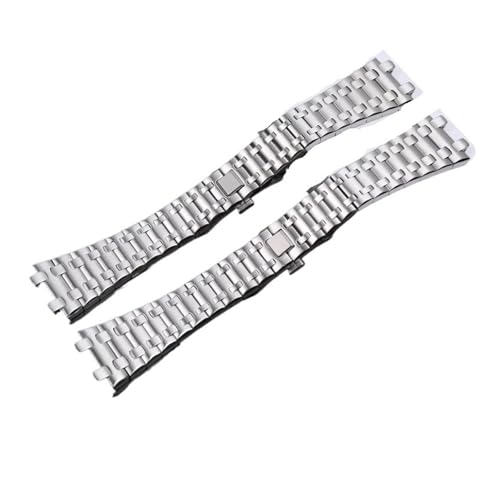Bracelet Royal Oak Offshore en acier inoxydable maillons robustes de 28 mm