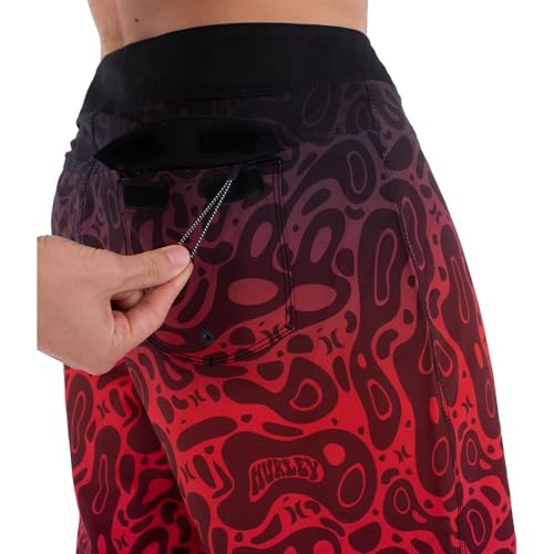 Boardshort Hurley Phantom Print 18' pour le surf actif en été