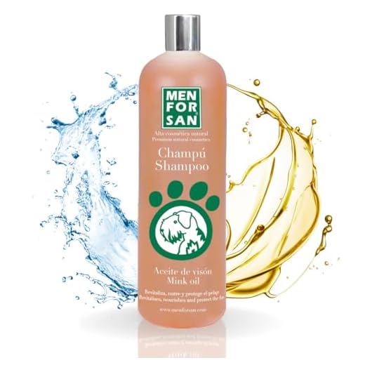 MENFORSAN Champú Perros Aceite de Visón - 1 Litro
