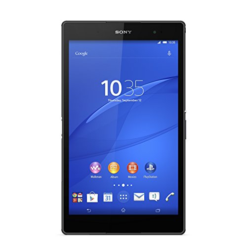 Sony SGP621 Xperia Z3 Tablet Compact 20,3 cm (8 Zoll) Tablet-PC (Wuxga-Triluminos-Display, 2,5 GHz-Quad-Core, 3 GB RAM, 8,1 Megapixel-Kamera, Android 4.4, 16 GB interner Speicher) schwarz