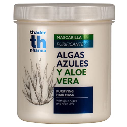 Thader Th Pharma Mascarilla Purificante Algas Azules y Aloe Vera, 700 Mililitros