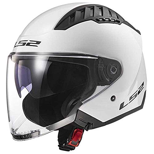 Casco Moto Jet LS2 Copter Blanco para tus rutas de Verano en Scooter