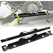 Wheel Alignment Tool Kit,Heavy Duty Toe Alignment Tool Universal Front End Alignment Tool for various vehicles with different bolt patterns, Includes Alignment Plates & Hanging Holes for Easy Storage