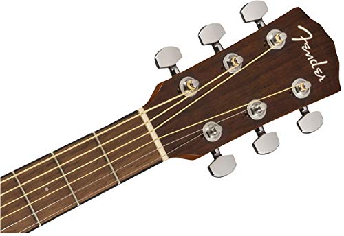 Image of Fender 0970213332 (Fender CD-140SCE Dreadnought, Walnut Fingerboard, Sunburst w /case)