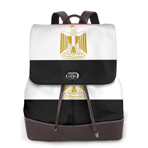 Sac à dos ordinateur portable cuir noir tendance multifonction voyage