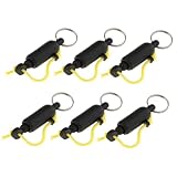 6Pcs Planer Release Clips Heavy Tension Snap Release Clip Mini-Otter Planer Release for Off Shore Fishing