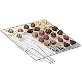 Westmark Pralinen-/Dekorier-Set, 4-tlg., 2 Pralinentauchgabeln, 1 Pralinentauchspirale, 1 Abtropfgitter, Inkl. Rezeptheft, Stahl/Rostfreier Edelstahl, Silber, 31472260