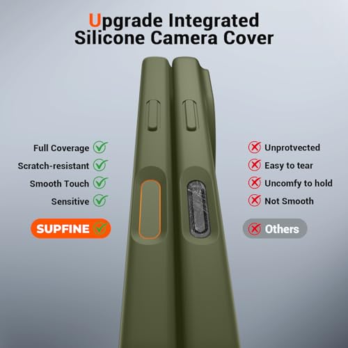 SUPFINE Silicone & Magnetic for iPhone 16 Pro Max Case - image 8