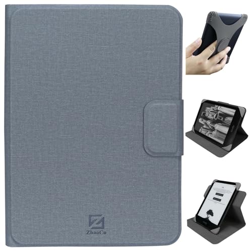 Funda Universal Desmontable para 7 Pulgadas Kindle Colorsoft Signature Edition 2024/7‘’ Paperwhite 2024/6.8‘’ Paperwhite 2021   Azul