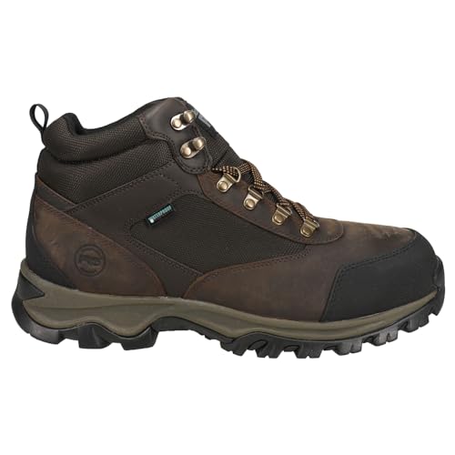 Image of Timberland Pro Mens Keele Ridge 4 Inch Waterproof Steel Toe Work/Duty - Brown - Size 10 M