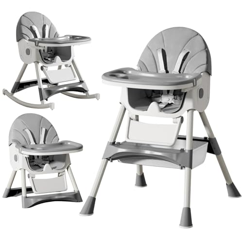 Lineluck Trona Bebé Evolutiva, Trona Para Bebe Ajustable, Trona De Bebes Reclinable, Ajustable Y Plegable Con Tabla De Comedor Y Ruedas, De 6 Meses A 6 Años Lineluck Trona Bebé Evolutiva, Trona Para Bebe Ajustable, Trona De Bebes Reclinable, Ajustable Y Plegable Con Tabla De Comedor Y Ruedas, De 6 Meses A 6 Años