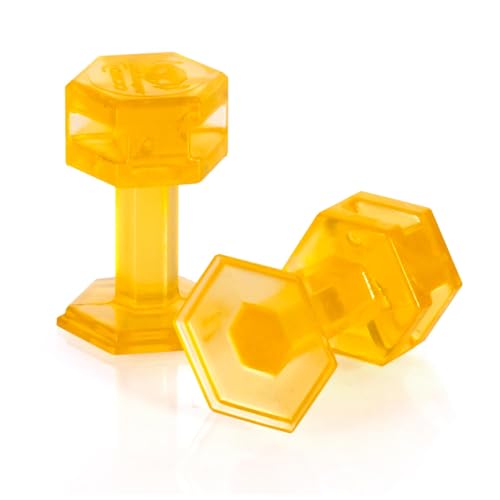 Image of Black Plague Dent Reaper Fat Shaft 15 mm Gold Hex Tabs (5 Tabs)