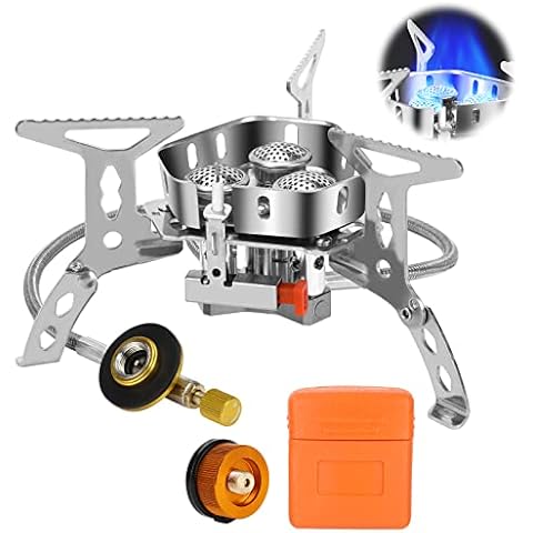 6800W Portable Windproof Camping Gas Stove Cover