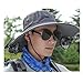 AXTMR Cappello Estivo Ventilatore Solare all'aperto, Pescatore e ventilatori per Il Sole ombreggiante Che Possono Regolare la velocità della Ventola(Solo ventaglio + Cappello),Solar fan2,54