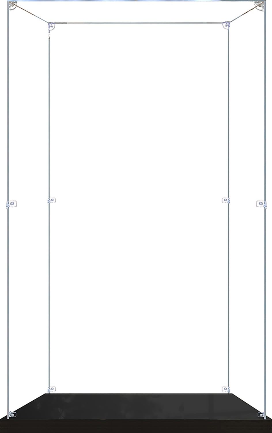 Vetrina in Acrilico per LG 21335 Faro Motorizzato Modellino, Trasparente Vetrina Protezione Antipolvere, Scatola Portaoggetti compatibile con 21335 (Solo Vetrina Teca) 3mm,30 * 30 * 60cm