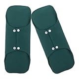 FIXOSHEE 2 Stück Wiederverwendbare Damenbinden aus Weicher Baumwolle mit Flügeln Atmungsaktive...