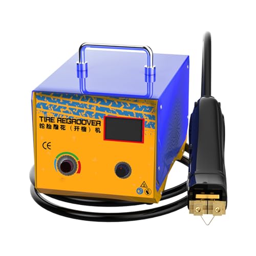 Macchina per Scanalare Pneumatici 1000W, Scanalatrice per Pneumatici per Camion, Taglierina per Riscolpitrice di Pneumatici, Ferro da Stiro Professionale per Scanalatura di Pneumatici per Ca