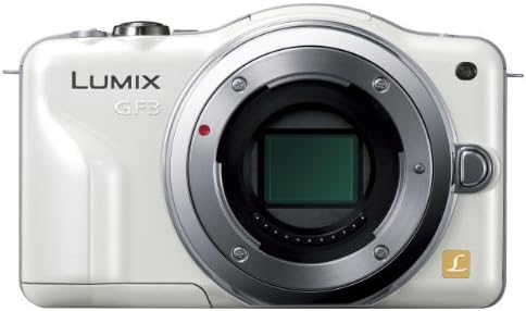 【整備済み品】パナソニック ルミックス ミラーレス一眼カメラ/ボディ フルハイビジョンムービー一眼 シェルホワイト DMC-GF3-