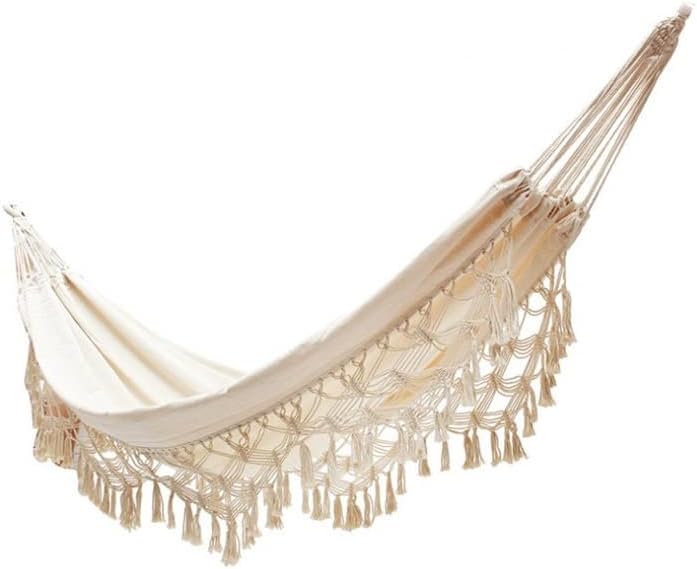 Nordic Tassel Hammock Swing Outdoor Homestay Hanging Basket Photography Decoration Props