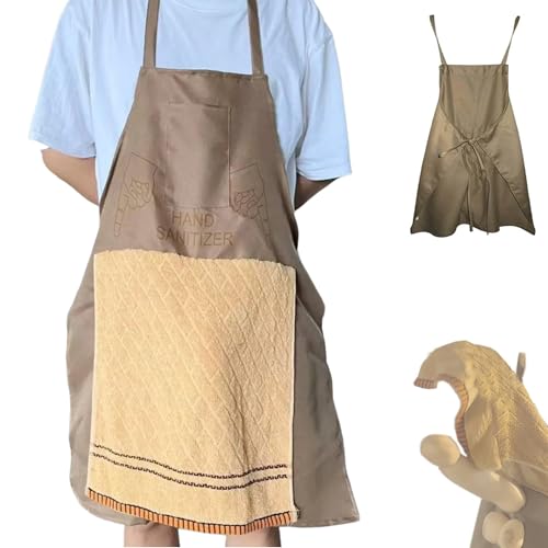 CZGP New Chefs Prank Apron Creative Prank Aprons for Men Funny The Ultimate Gag Gift Surprise Hiding In The Pocket Gifts