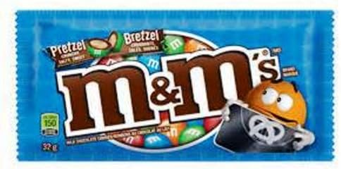 M&M's Pretzel, 1.14 oz Pack of 12)