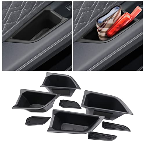Contenuto della confezione: 4 organizer per portiera auto Q4 Etron (porta anteriore + porta posteriore)